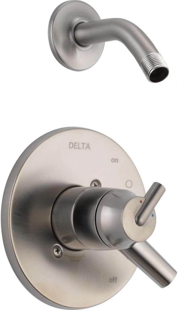 Delta -faucet T17259-SSLHD Trinsic 17 Series MultiChoice Shower Trim Less Showerhead (Showerhead Sold Separately), Stainless