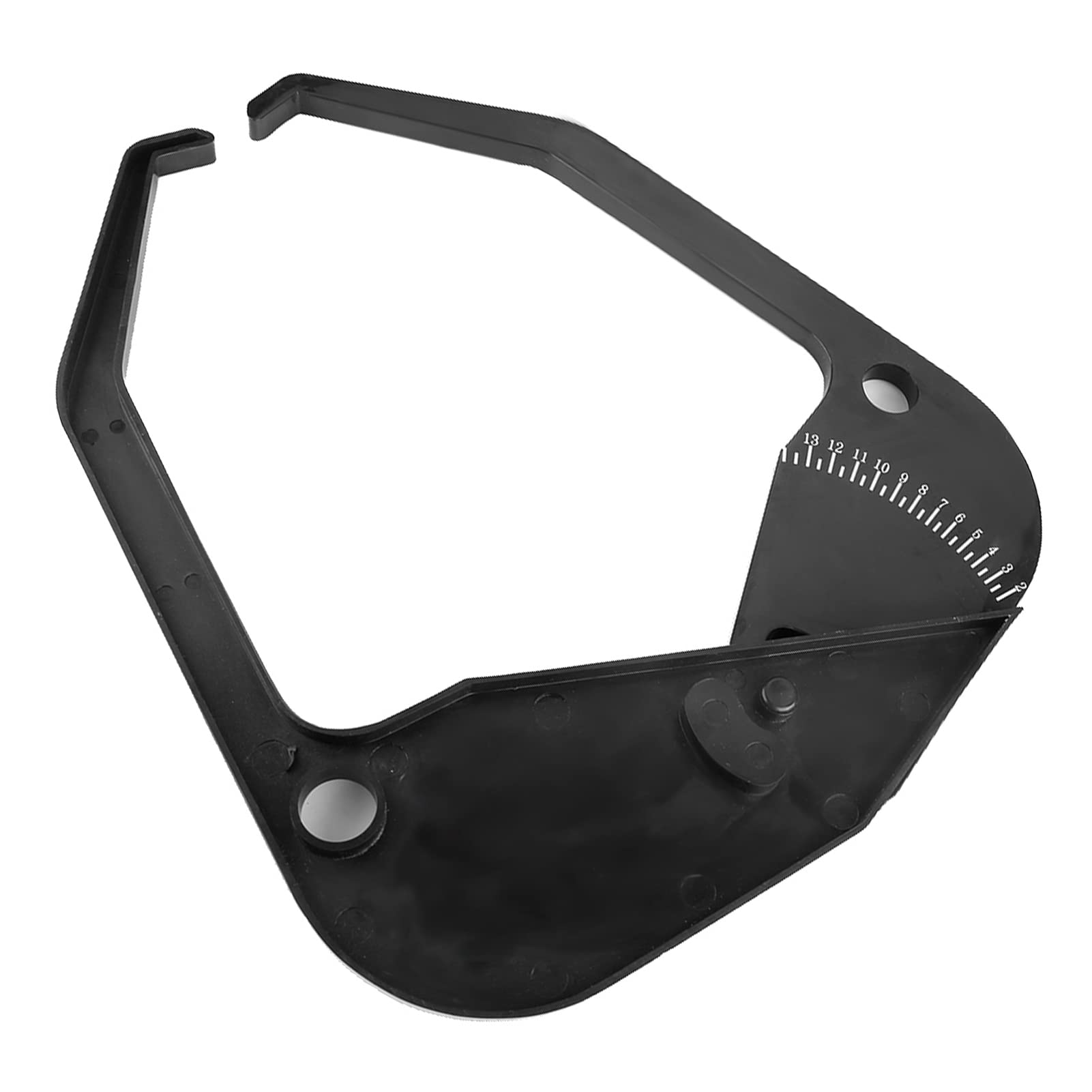 Étrier de Pneu ABS en Plastique Voiture équilibreur de Roue étrier Largeur de Jante Outil de Mesure échelle de Pneu, Outils d'atelier,équilibre à quatre roues