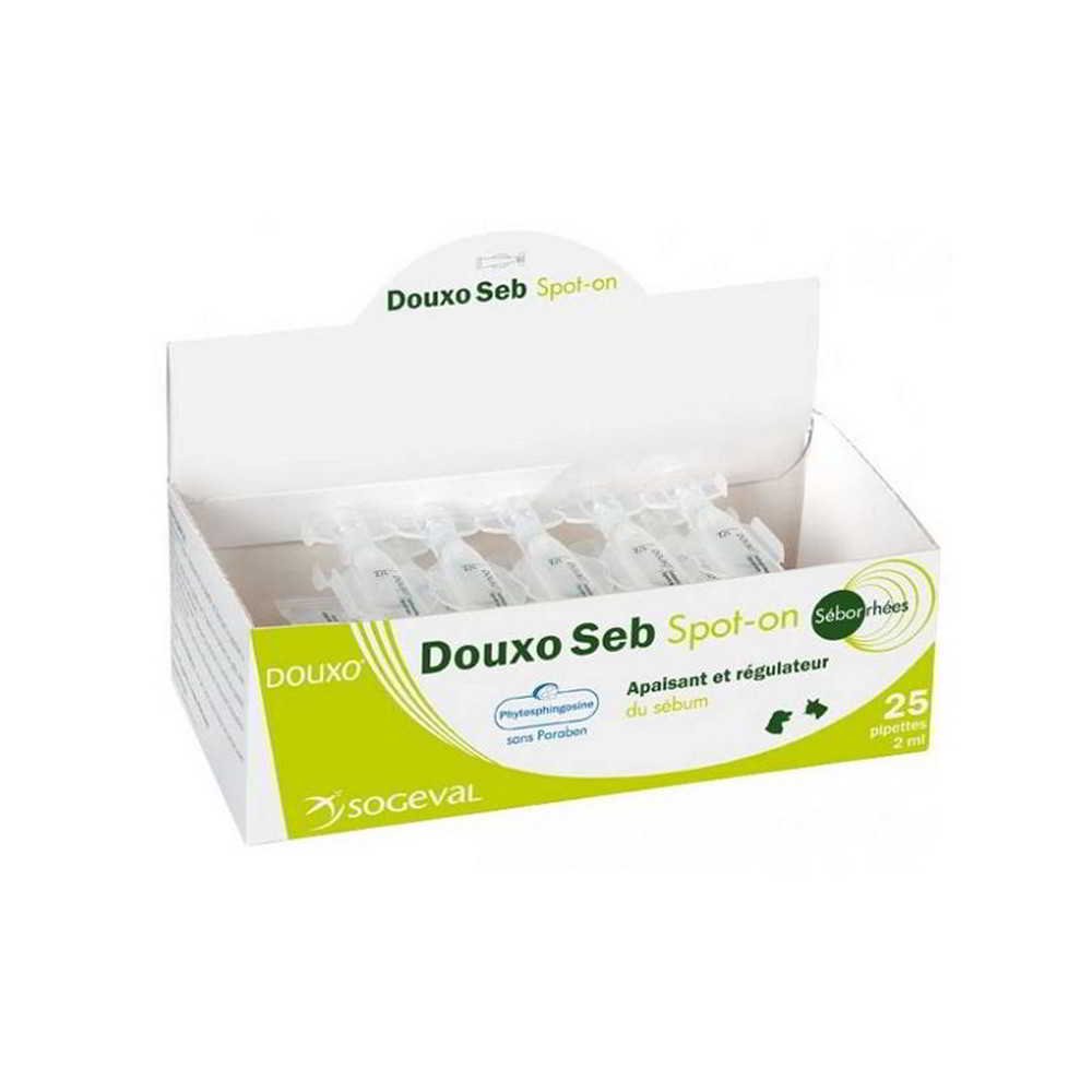 Sogeval Douxo Seborrhea Spotlight 25 Pipettes for Cats/Dogs