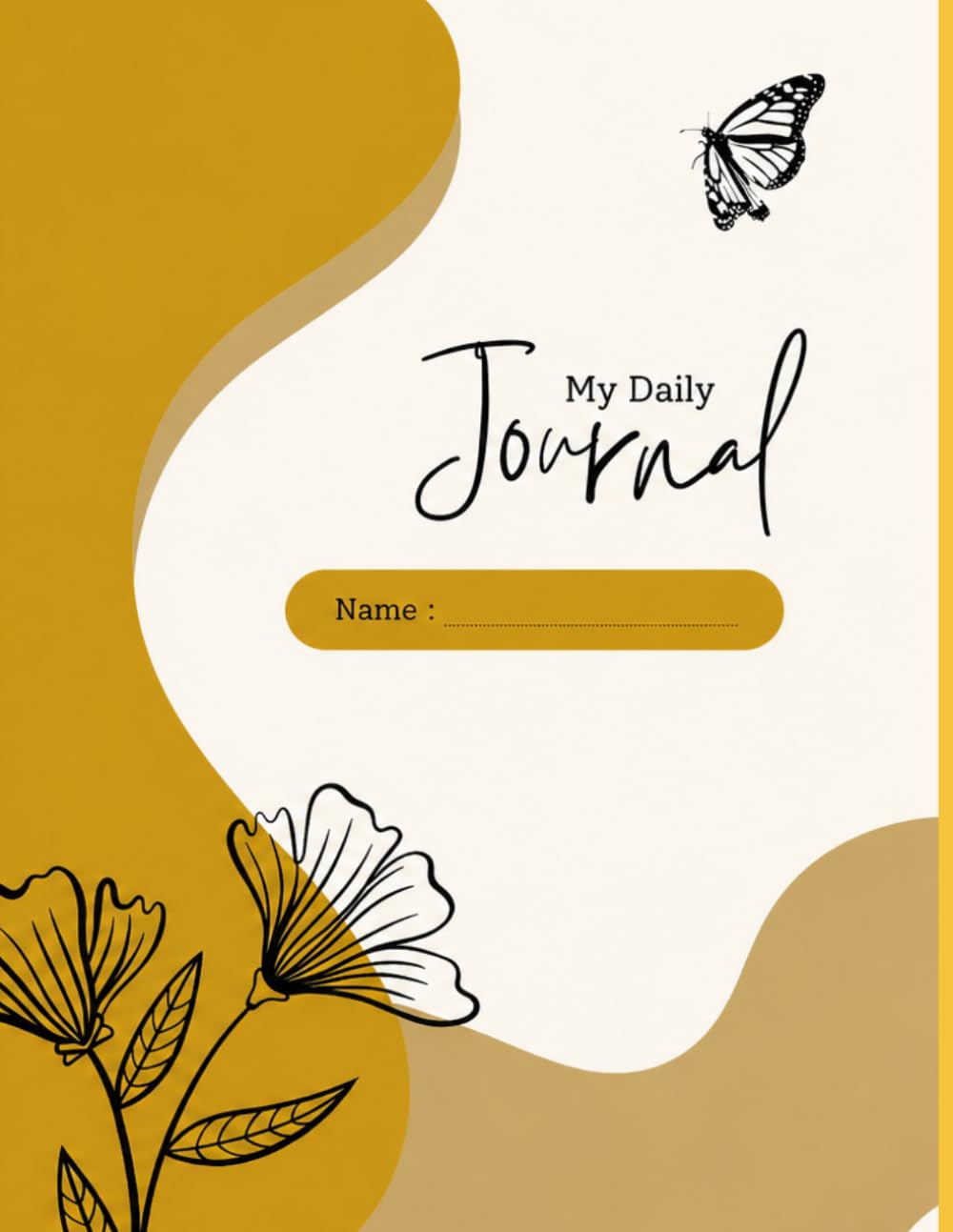 My Daily Journal: A Guided Notebook for Mindfulness, Self-Reflection, Productivity & Personal Growth (Minimalist Daily Reflection Journal)