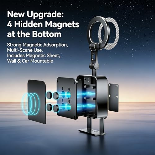 Support Téléphone Avion MagSafe Fixation Tablette Vol et Support Magnétique Dossier Siège Smartphone