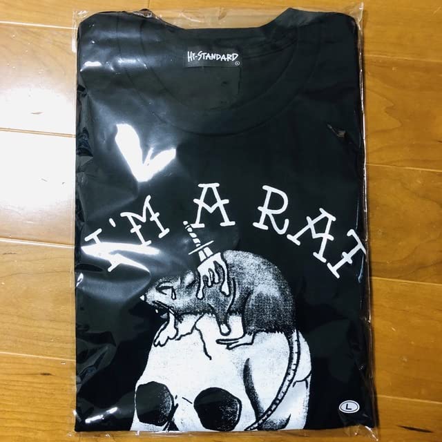 新品 Hi-STANDARD ハイスタンダード『RAT』Tシャツ白L 横山 健 新品 Hi-STANDARD ハイスタンダード『RAT』Tシャツ白L 横山 健 I