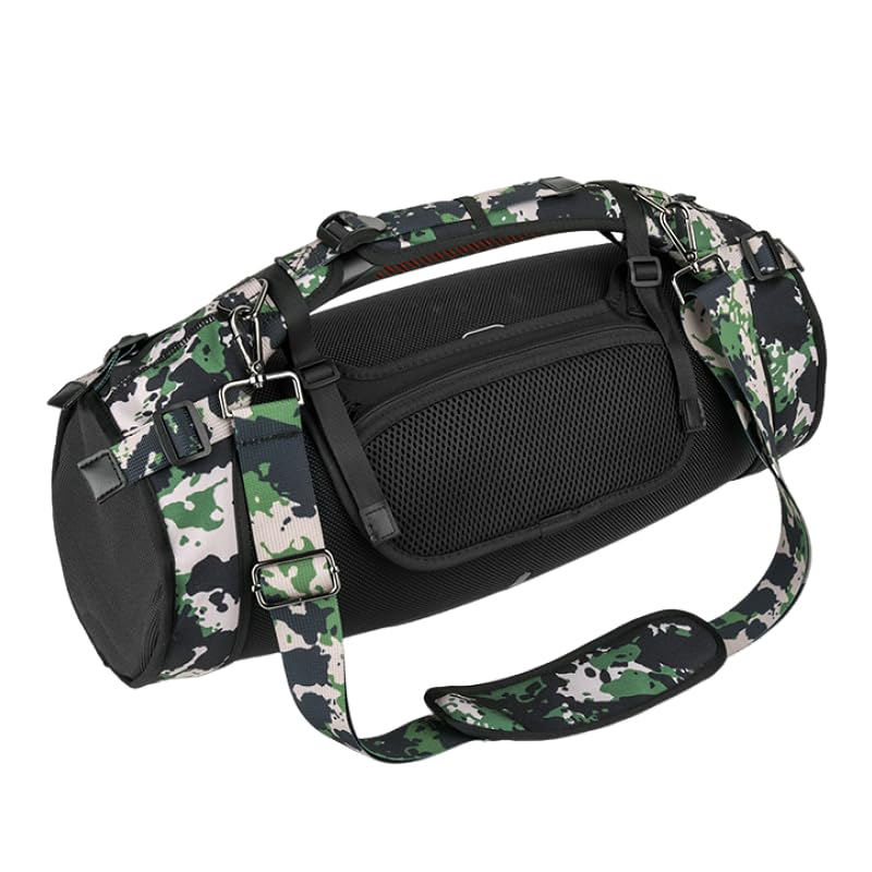 BeisDirect Sling Funda para Altavoz Bluetooth Portátil JBL Boombox 3, Correa de Transporte de Viaje con Correa de Hombro extraíble para JBL Boombox3 Accesorios (Camuflaje)