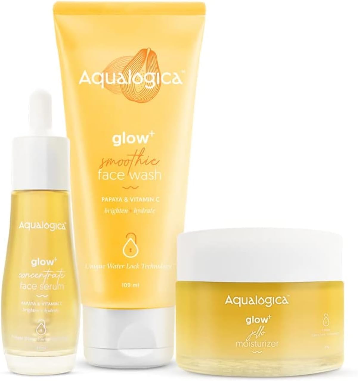 All In One Essentials Kit Face Wash (100g) | Face Serum (3Oml) | Gel Moisturizer (50g)