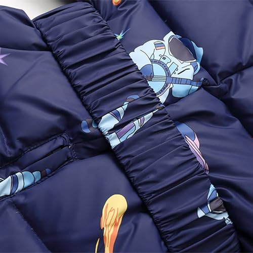 YRAETENM Girls Boys One Piece Snowsuits Overalls Toddler Snow Ski Suits Winter Ski Sled Puffer Jacket Waterproof Jumpsuits3