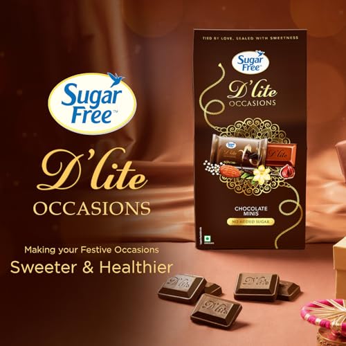 Image of Sugar Free D'Lite Chocolate Minis Gift Pack, 150g (Pack of 2)