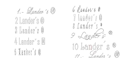 Miniatura 3 de Arracada Jerezana # 15 doble vista, personaliza letra fabricadas en plata ley .950 via DHL internacional express