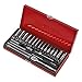 Sealey AK690 6 Point Walldrive-Duometric Socket Set, 1/4