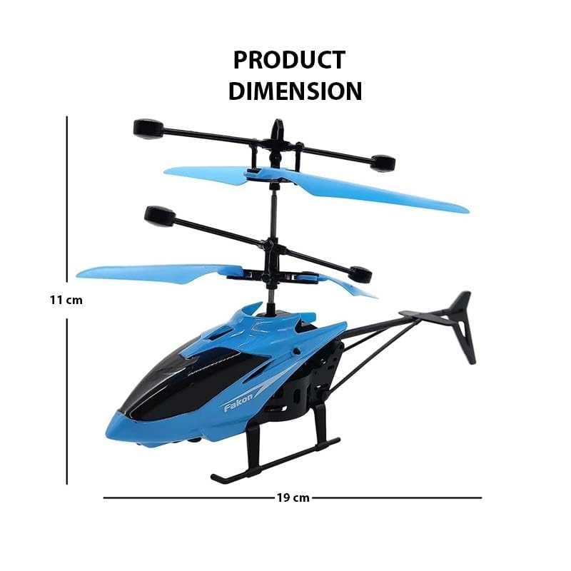 Image of Flying Toy Combo | Infrared Induction RC Helicopter with 3D Lights + USB Rechargeable RGB Boomerang Spinner Ball | Gravity Control Indoor & Outdoor Fun Toys for Kids