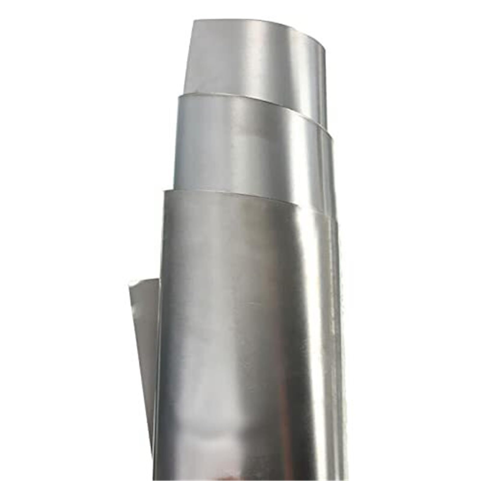 1 Stück Gr2 Titanfolie 0,1mm Silber dünne Titanplatte hochreines Metall quadratische Platte Folie für Handwerk(0.1x100x1000mm)