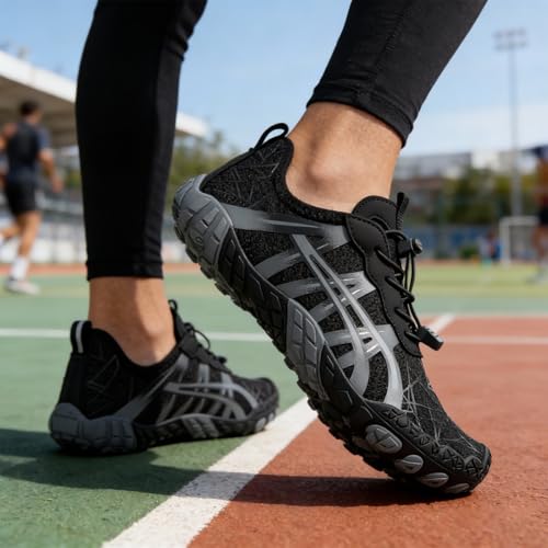 Image of ELETON Barefoot Shoes Women Men Footwear, Wide Toe Box Hiking Zero Drop Non-Slip Quick-Dry River Boat Pool Beach Water Shoes, Lightweight Swimming Running Walking Sneakers Unisex