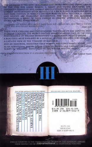 Sandman TP Vol 03 Dream Country