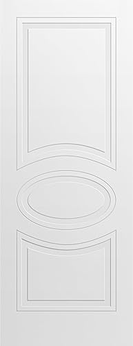 Panel de puerta de losa 28 x 96 pulgadasMela 7001 blanco mate, puertas acabadasarmario de bolsillo corredera granero disponible en Yaxa Colombia