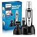 Nose Hair Trimmer for Men Women, POPPYO 2019 Professional Nose, Ear Hair Trimmer Clipper, Waterproof Stainless Steel Blade, Wet/Dry, Battery-Operated, All in 1 Hair Remover Set