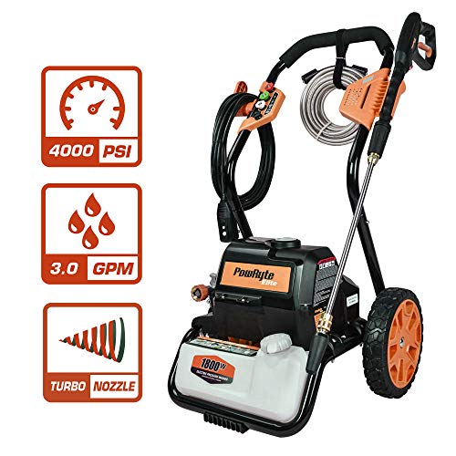 PowRyte Elite 4000PSI 3.0GPM Electric Power Washer,Electric Pressure