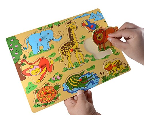 Image of Premium Wooden Puzzle /Kids Educational Toy with Knobs for Children (Combo Set)
