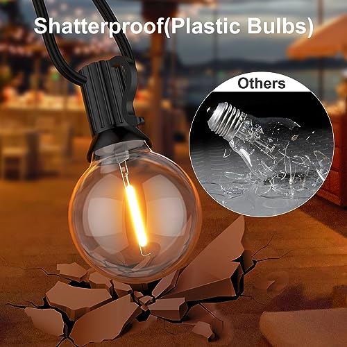 GPATIO Outdoor Festoon Lights Mains Powered 30M/100FT - Image 3
