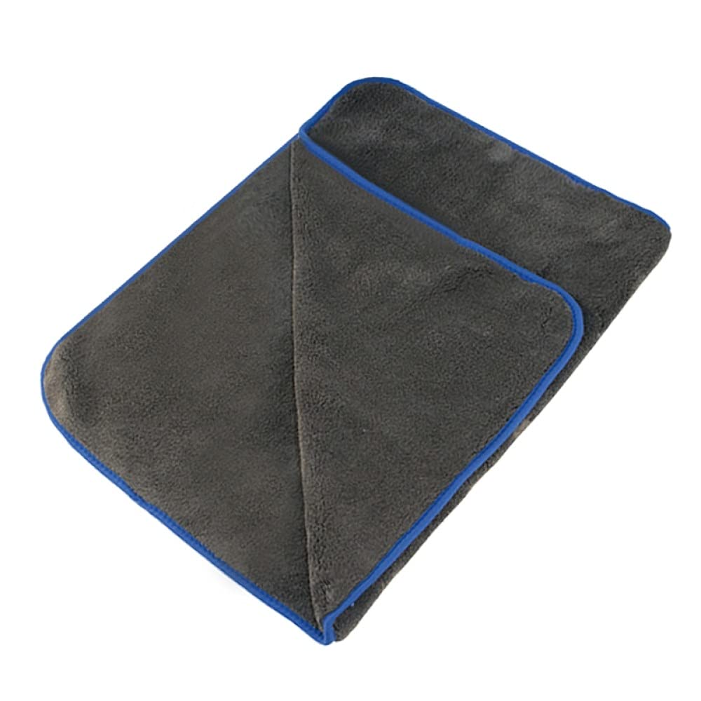 Asciugamano per autolavaggio 1PCS Car Detailing 1200GSM Panno per la pulizia dell'auto 60X90cm Asciugamani in microfibra per asciugare i dettagli dell'auto Accessori per panno per lavaggio auto,1PCS
