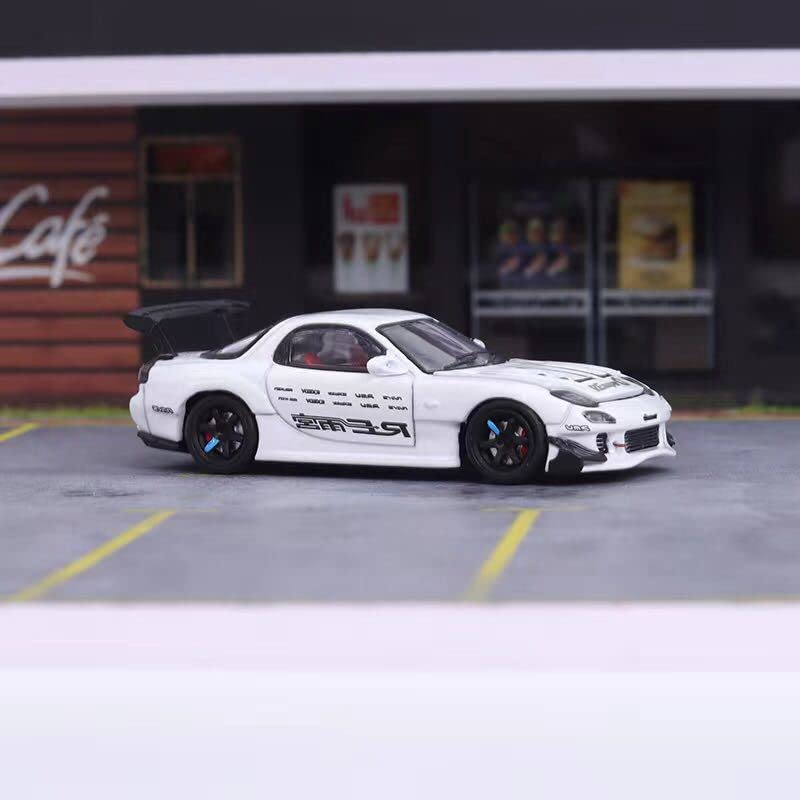 Amazon | 1/64 Master RX-7 雨宮 RE FD3S ボンネット開閉可能 白