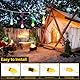 Liuyife 4 Stück LED Campinglampe mit Zugschalter, Batteriebetrieben Tragbare Zeltlampe Glühbirne, LED Camping Glühbirnen für Camping, Zelt, Gartenparty, Party Dekoration, Warmweiß