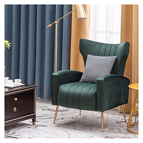 Canapé im nordischen Stil, Hahnentrittmuster, moderner Sessel für Wohnzimmer & Balkon, bequemer, einfacher Sitz, mit Rückenlehne, schickes Heimdekor-Möbel