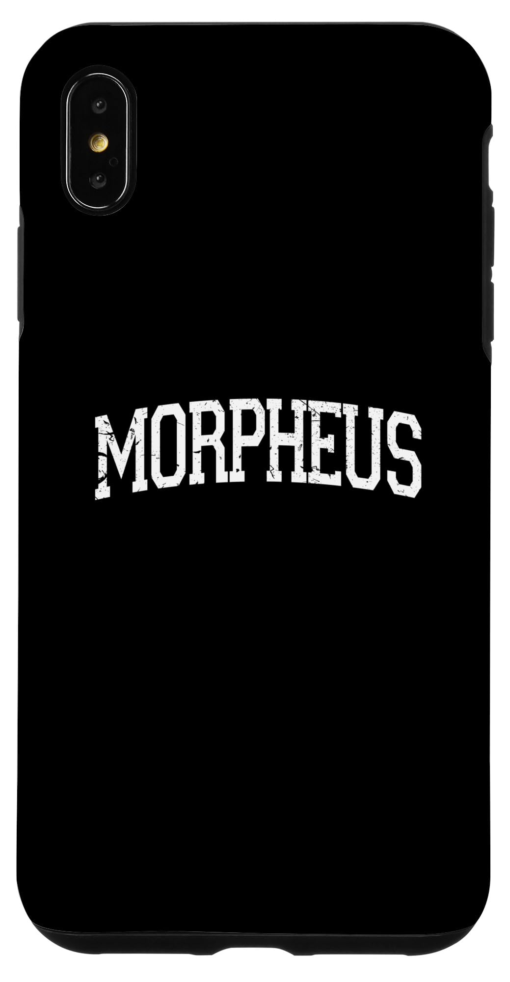iPhone XS Max Vintage Personalized Name Classic Morpheus Case