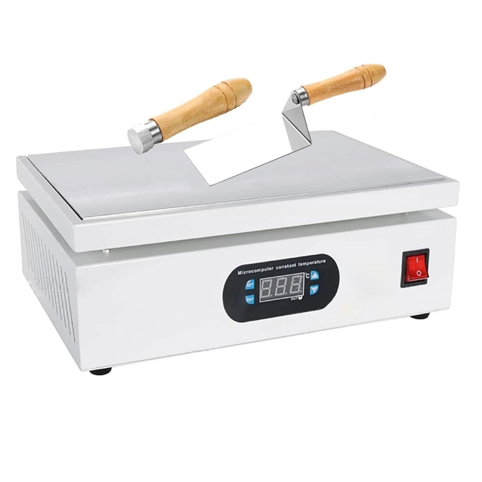 Fcttcd Desktop Cellophane Wrapping Machine, Intelligent Temperature Control Heat Sealer, For Cosmetic Packaging, Poker Box, Pvc Heat Seal Film, For Small Business Home Crafters