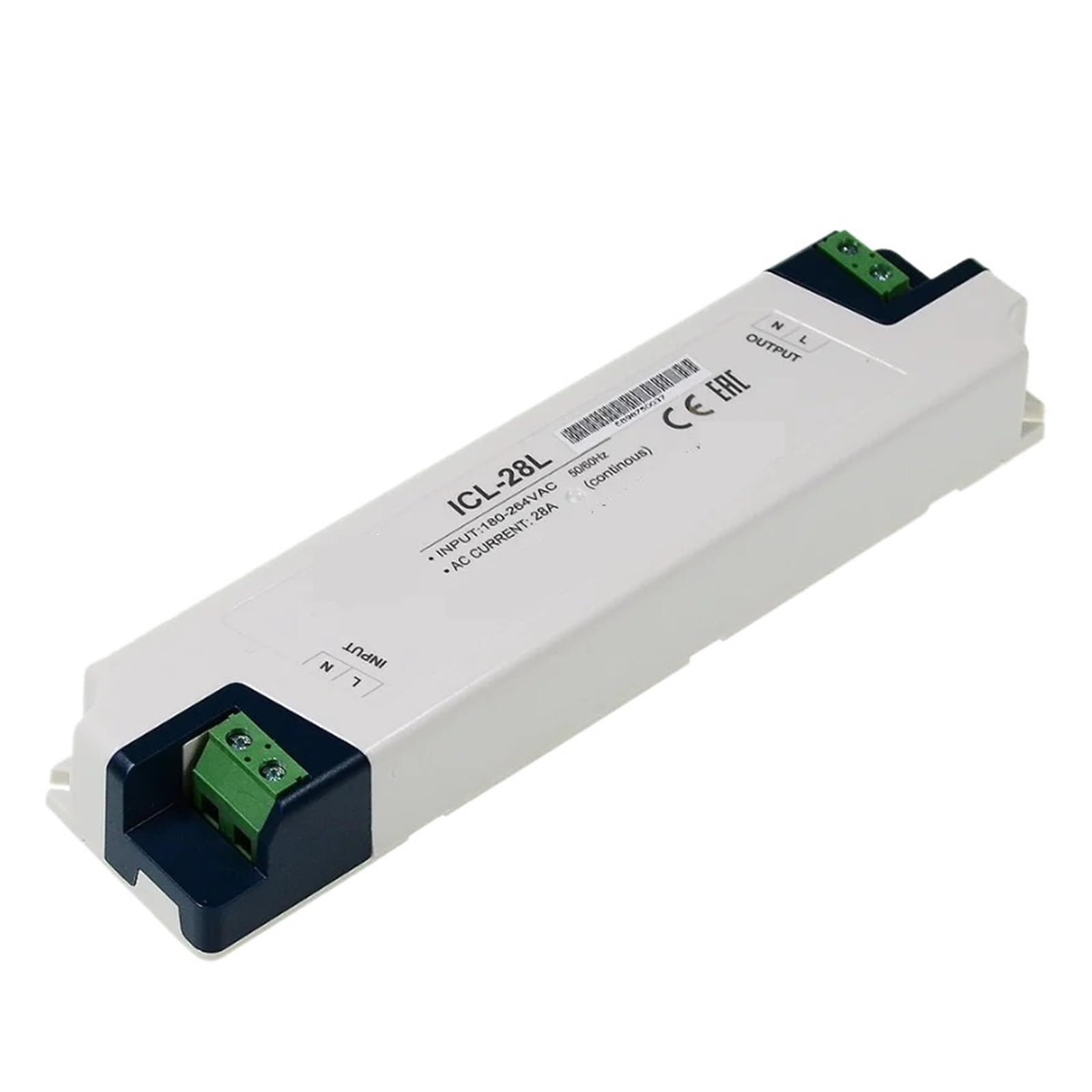 Limiteur de courant d'appel AC 28A ICL-28L haute capacité pour rail DIN