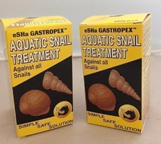 Aquarium Fish Tank Snail Killer Gastropex 10ml **Pack of Two***