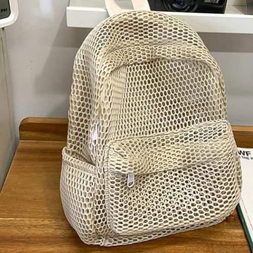 Mochilas de malla transparente para excursiones infantiles y campamentos de verano 5