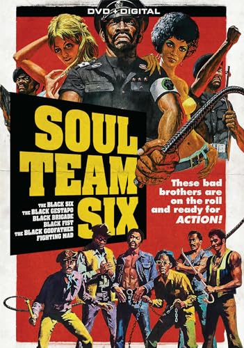 Soul Team Six - 6 Blaxploitation Film Collection