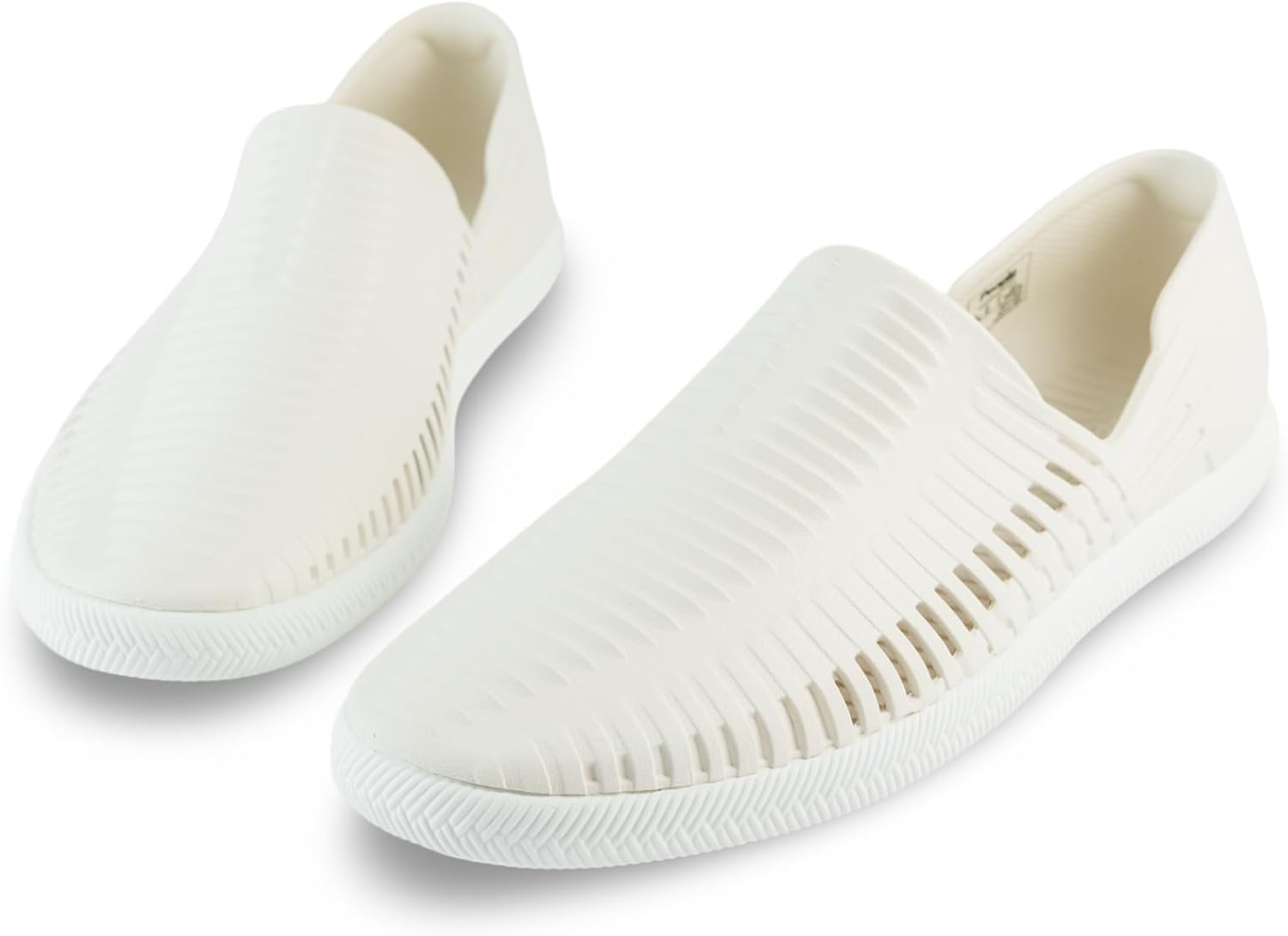 People Footwear Slip-On EVA Water Shoes for Men and Women, Lightweight Comfortable Unisex Design, Durable Non-Slip, Waterproof for Outdoor Activities (Rio - Picket White/Yeti White) - Image 2