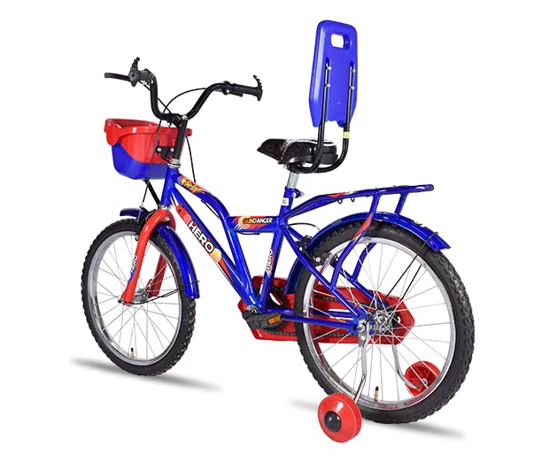 Image of Hero Cycle SUNDANCER Unisex-Baby 20T Kids Bike Weight Capacity- 15 KG Type- Kids Bike Suspension- Rigid- Caliper Brake Color- Green /Red