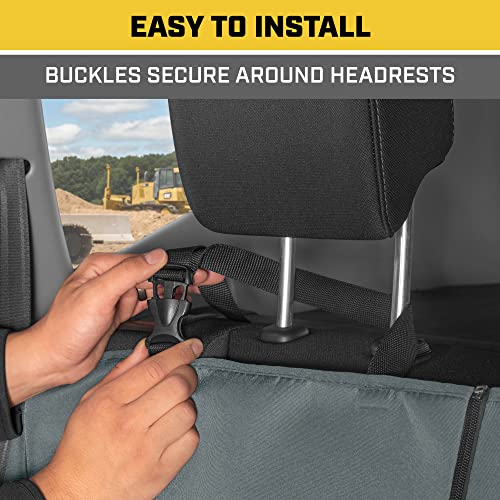 image for CAT Flexfit™ Gray Rear Seat Cover for Car, SUV, & Truck - Durable Ca