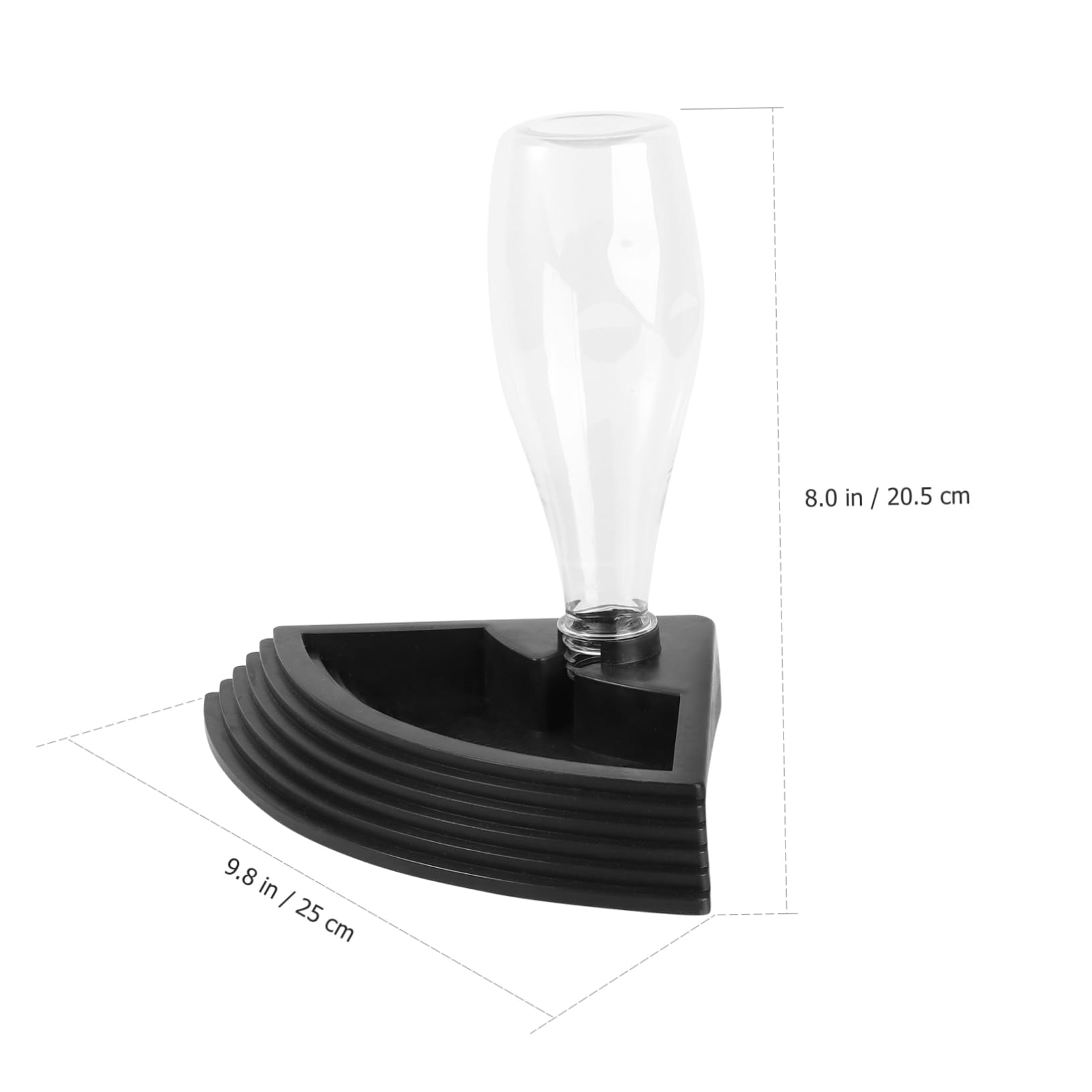 DOITOOL 3pezzi Ciotola per Rettili con Dispenser Automatico per Cibo Design Salvaspazio Facile da Pulire per Tartarughe e Lucertole capacità Materiale Stabile e Sicura