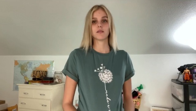 MaQiYa Women's Dandelion Print T-Shirt – Soft Cotton Vintage Graphic Tee In Z-blue, Size Small - View #4