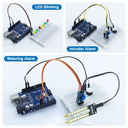 LAFVIN Basic Starter Kit with R3 CH340,Breadboard + Retail Box Compatible with Arduino IDE - Image 7