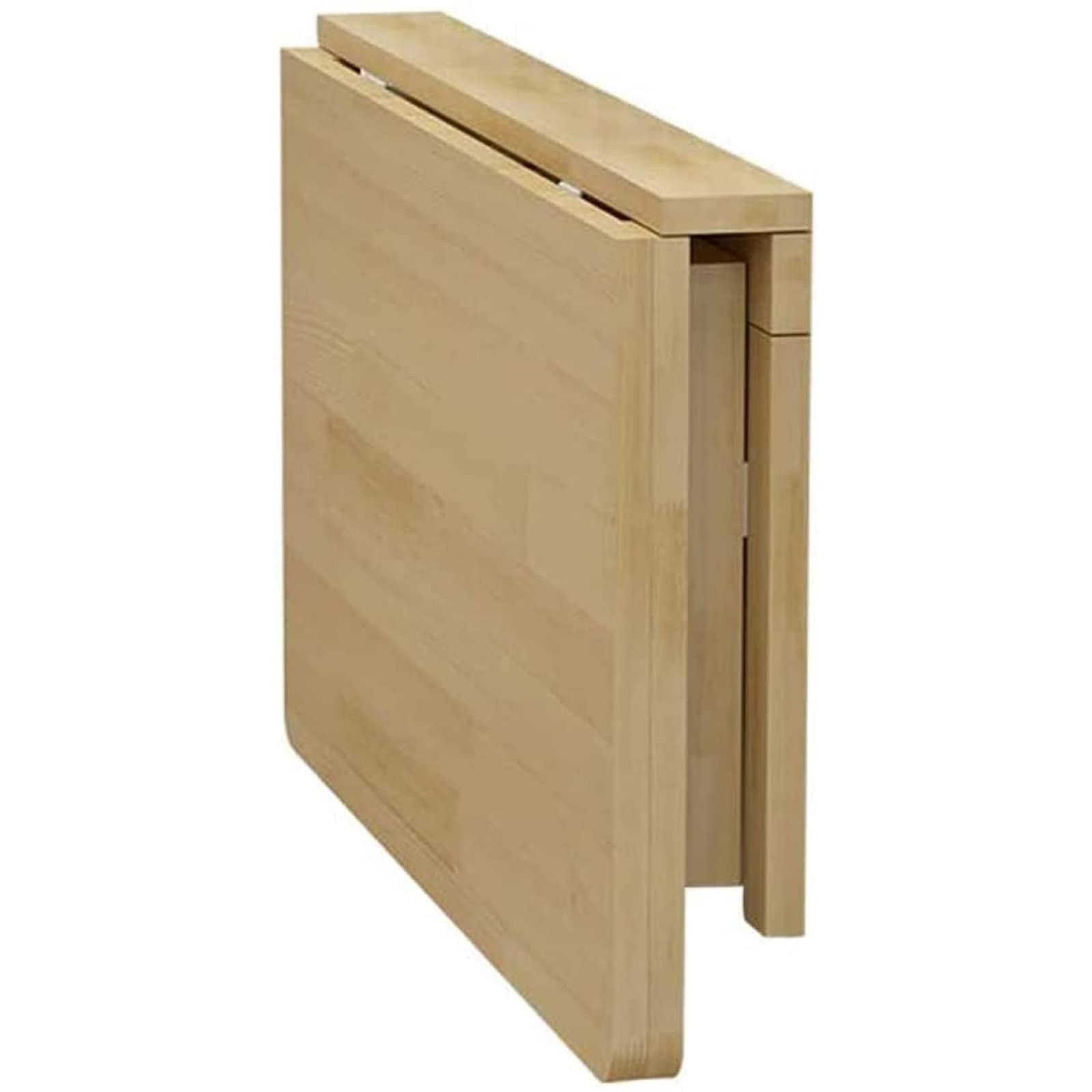 YAHAOSolid Wood Folding Wall-Mounted Computer Writing Desk,Pine Fold Down Drop-Leaf Table Workbench,Hanging Bookshelf Bar Dining Tables for Study Bedroom Bathroom Or Balcony,80x40cm/32x16in