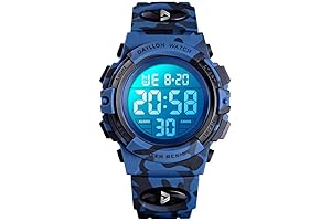 Waterproof Boy's Watch with Outdoor Sports Features