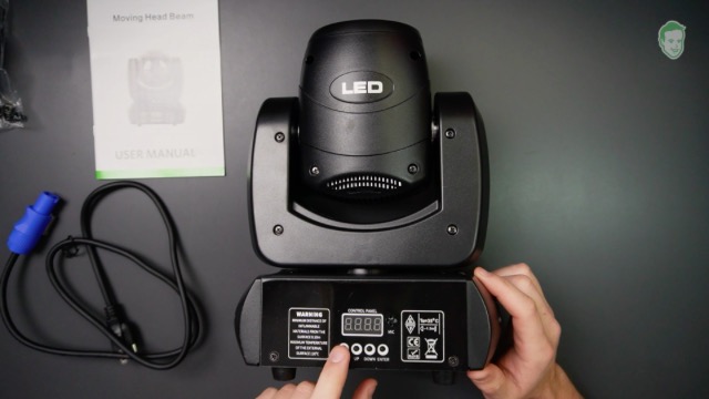 Watch Unbox and Demo of the U｀King 100W Moving Head DJ Light on