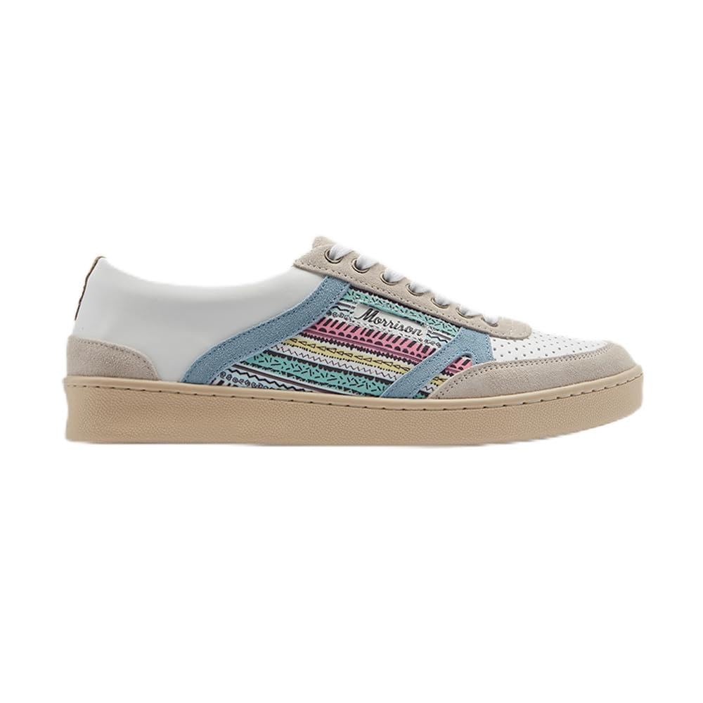 Morrison Zapatillas Dylan Blancas Hombre y Mujer - Cómodas y Duraderas
