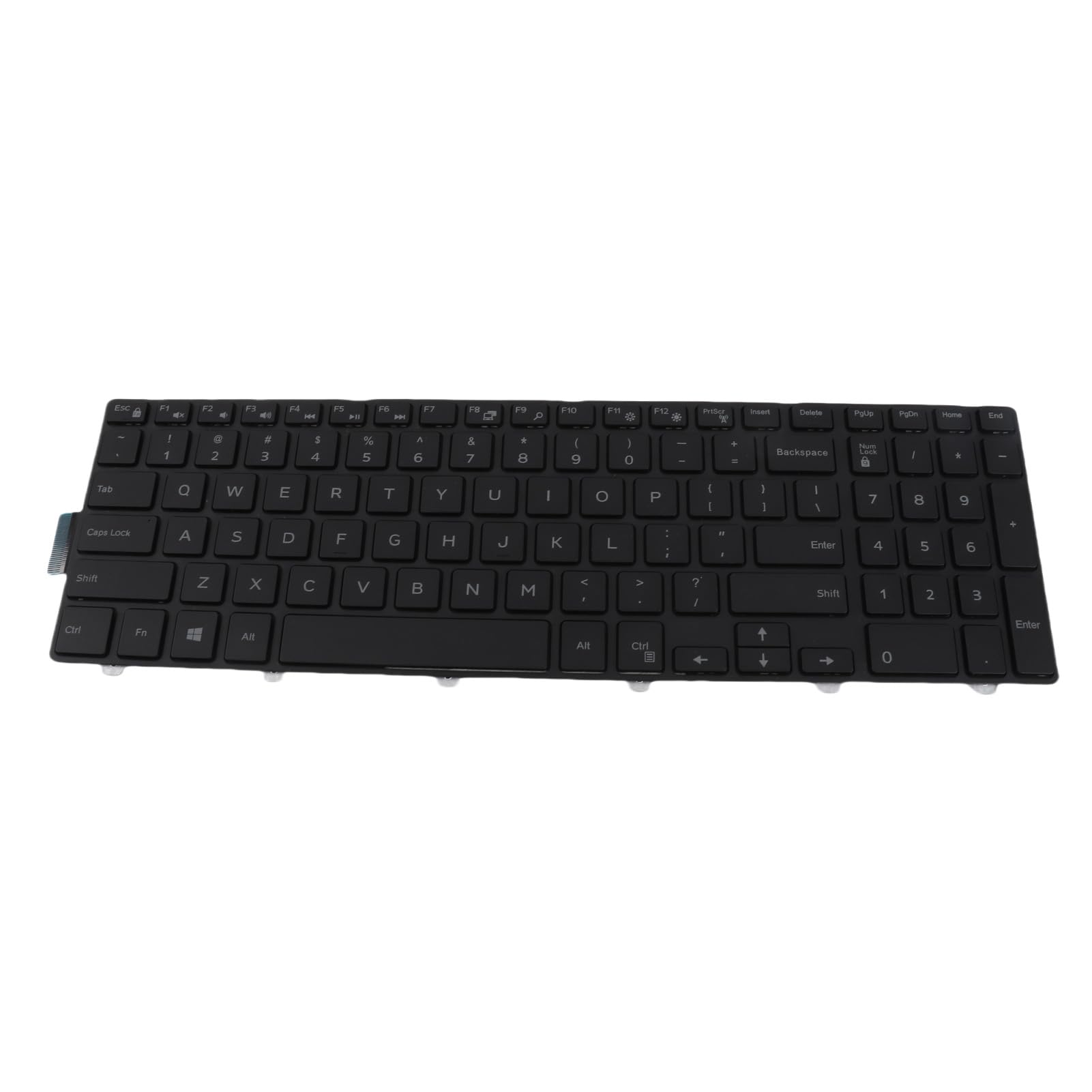 Wymienna Klawiatura Laptopa 101 Klawiszy do Dell Inspiron 15 3000/15 5000/17‑5000/5547/3542