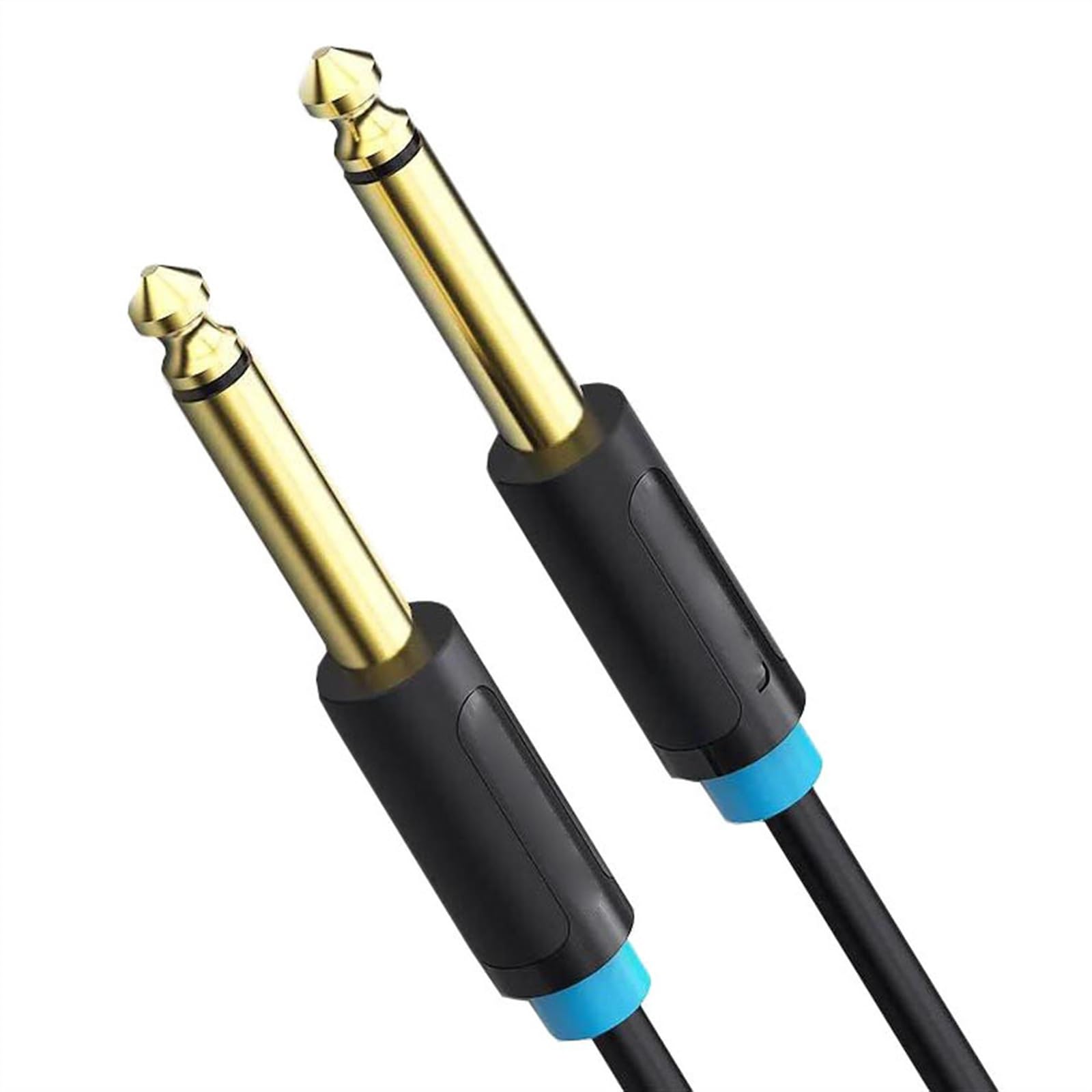 Kabel Audio Z Pozłacanym Złączem Jack 6,5 Mm Na Kabel Audio 6,5 Mm Do Kabla Głośnikowego Ze Wzmacniaczem Gitarowym I Mikserem Stereo Kabel do Instrumentów Gitarowych (Color : 5m)