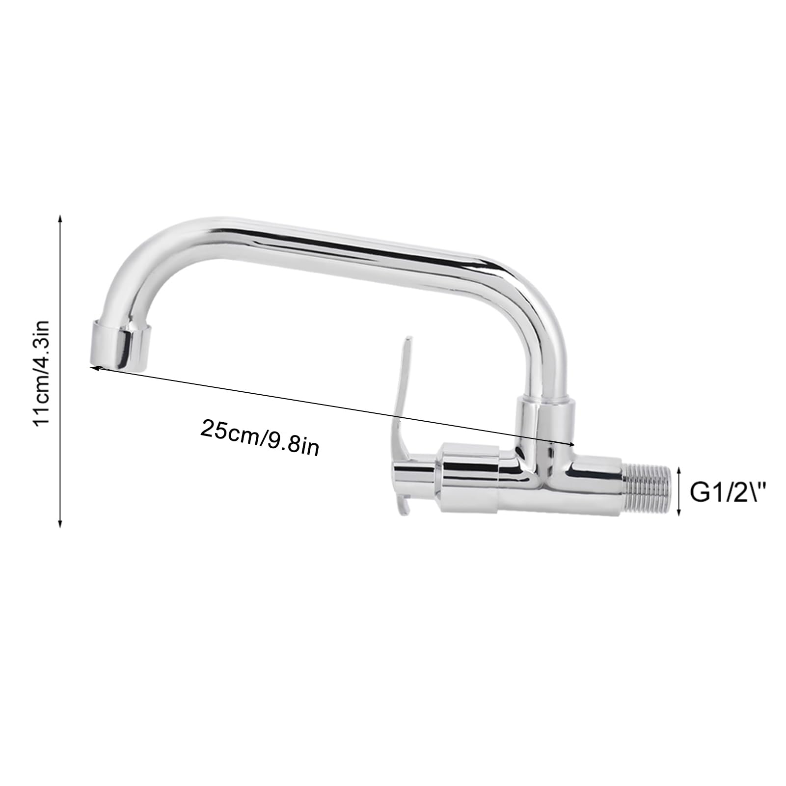 Sapho Forata - Wastafel inbouwkraan, 2-gats, zwart FT018/15