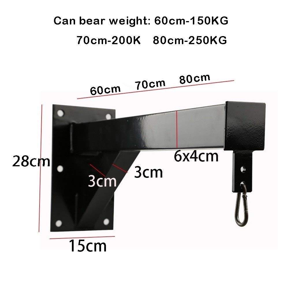 ZHANGQINGXIU Supporto per Sacco da Boxe,Supporto da Parete per Sacco da Boxe Pesante Supporto da Parete per Boxe Telaio di Sospensione Telaio Fisso Gancio per Treppiede, 3 Misure