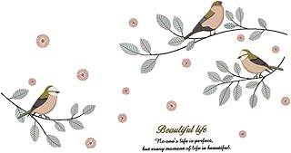 SEWOART Adesivos De Parede Removíveis Decoração Colorida Papel De Parede Mural Vinil Adesivo De Parede Casa Mural Pássaro Adesivos De Parede Pvc Adesivos De Parede Para Quarto Decorar