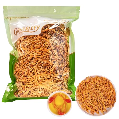 Flores secas de Cordyceps 250g bolsa resellable miniatura 1