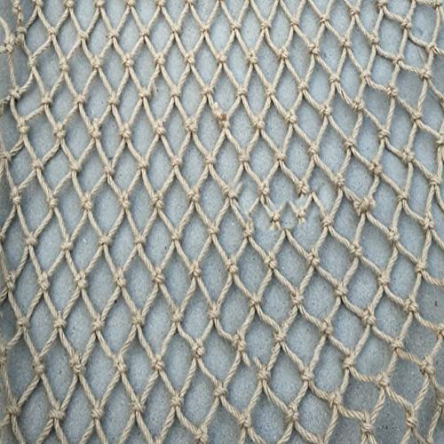 Outdoor climbing net Safety hemp rope net Heavy cargo rope Balcony fence Outdoor courtyard decorative lattice Hemp rope protection net ceiling netting decoration rope net ceiling protective net(1x4m)