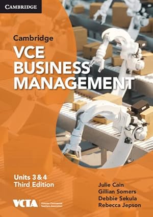 Cambridge VCE Business Management Units 3&4-Wow! eBook