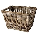 Fahrradkörbe FastRider Taps Rotan Fahrradkorb, Korb  25 Liter  Beige